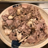 ヘルシー♪しめじと豚肉の甘辛♪生姜焼き^_^